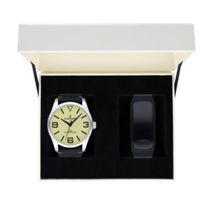 Reloj Radiant RA533202T Hombre Analogico Cuarzo con Correa de Piel sintetica