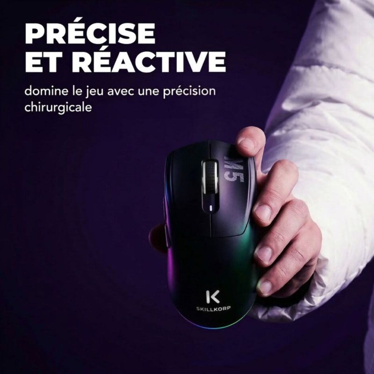 Souris Gamer Sans Fil SKILLKORP M5 V2 sans fil Access