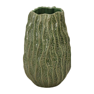 Vaso con effetto rigato - 22,5xH36x22cm - Pezzi 1 - Bianchi Dino SpA