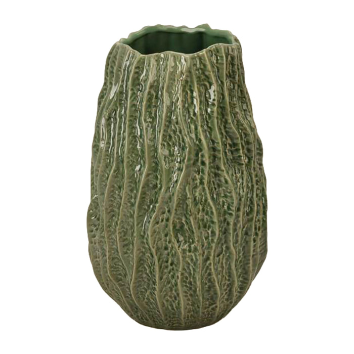 Vaso con effetto rigato - 22,5xH36x22cm - Pezzi 1 - Bianchi Dino SpA