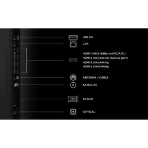 TV Mini LED TCL 55C89L (2026) 55" (139 cm)