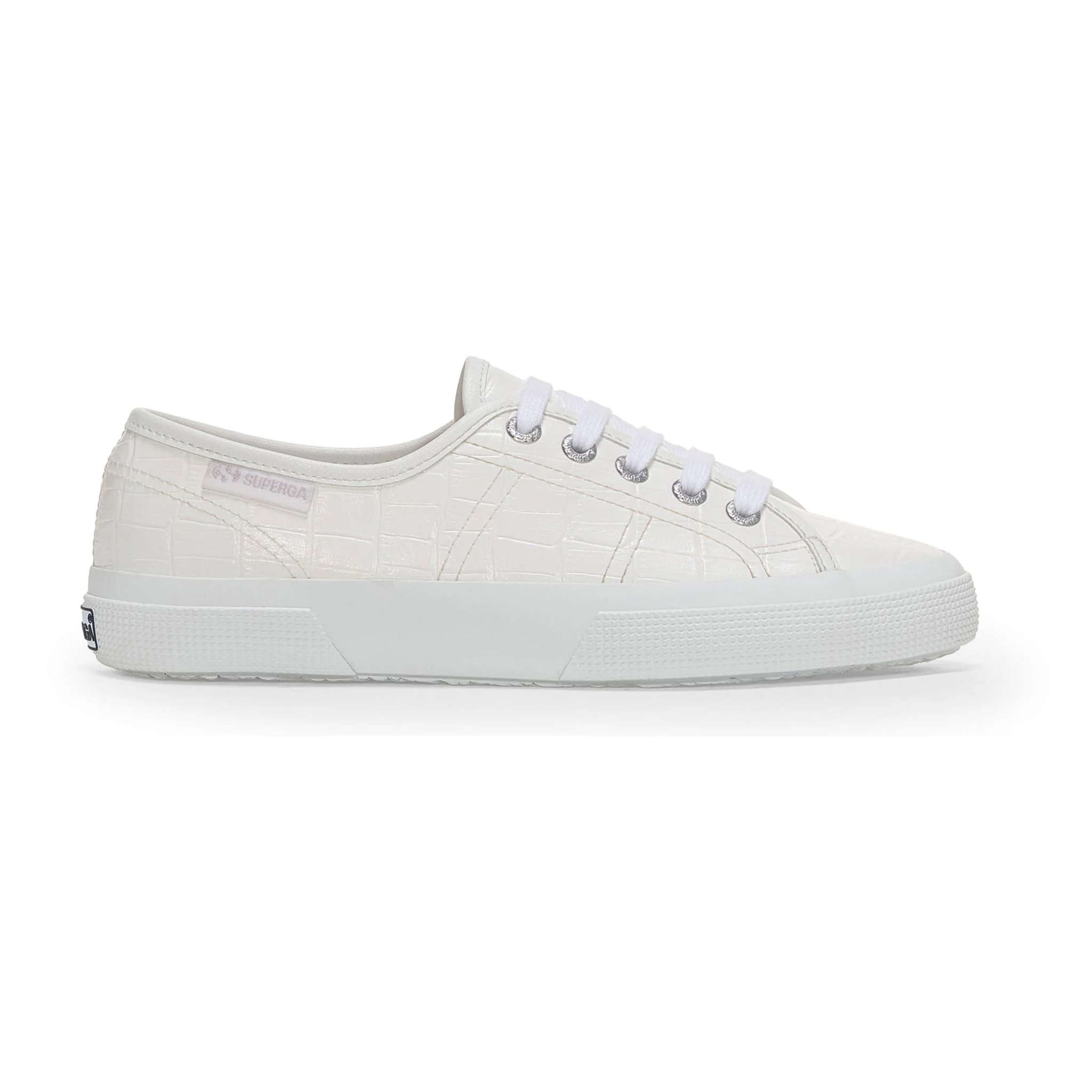 Superga - Mujer Blanco - 3750 Kaiman Synthetic Material Leggera