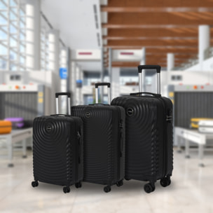 Valise Noir X3 45l 70l 90l