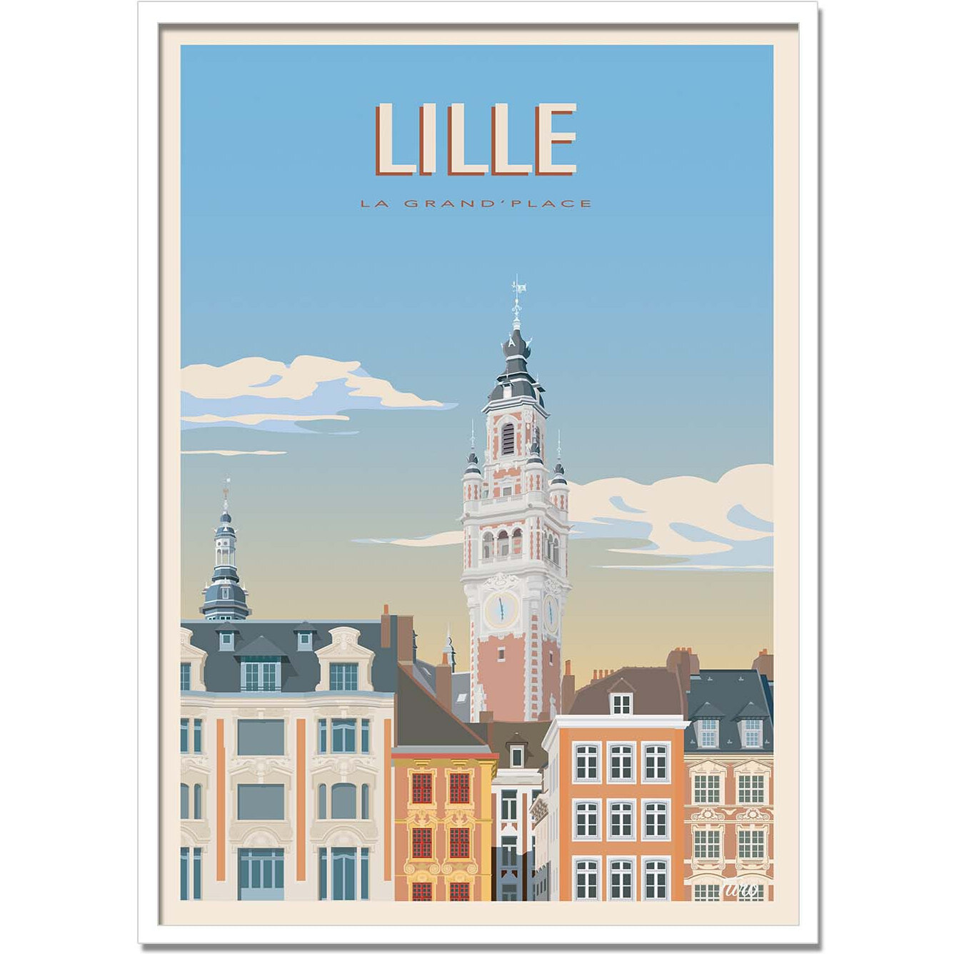 Affiche - Lille - TuroMemoriesStudio