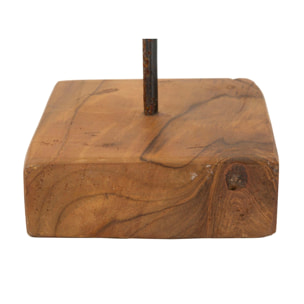 SCULTURA STELLA IN TEAK RICICLATO CM 28X12X42 (PEZZI UNICI - NON RIP. IN SERIE)
