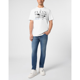 PHILIPP PLEIN Camiseta de cuello redondo y manga corta TEDDY