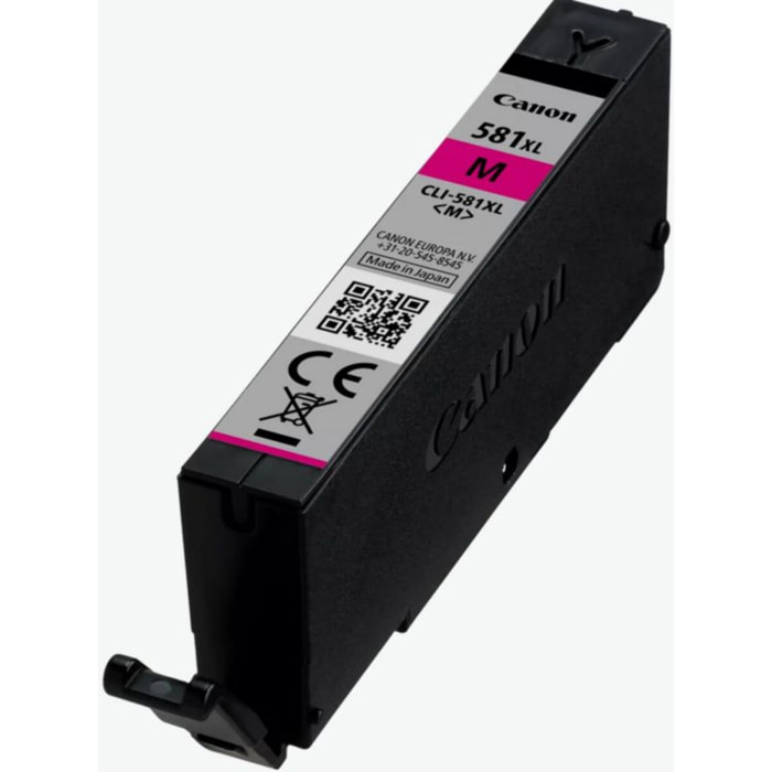 Cartouche d'encre CANON Originale CLI-581 XL Magenta Haute Capacité - 2053C001