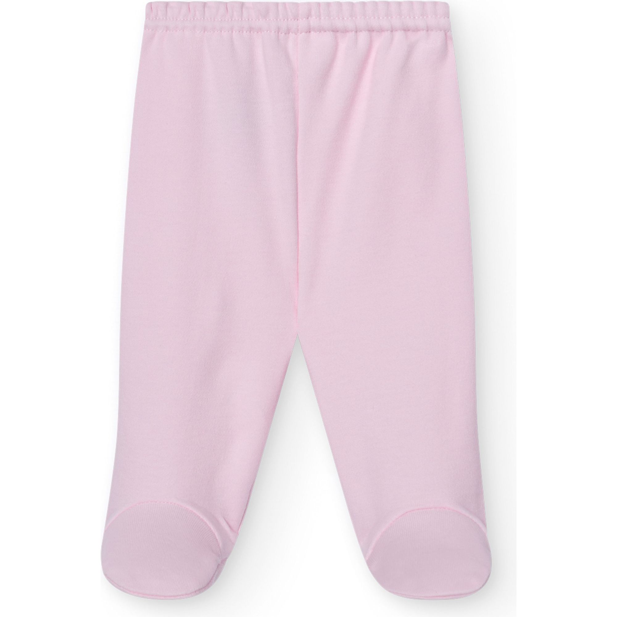 Polaina bebé algodón con pies invierno