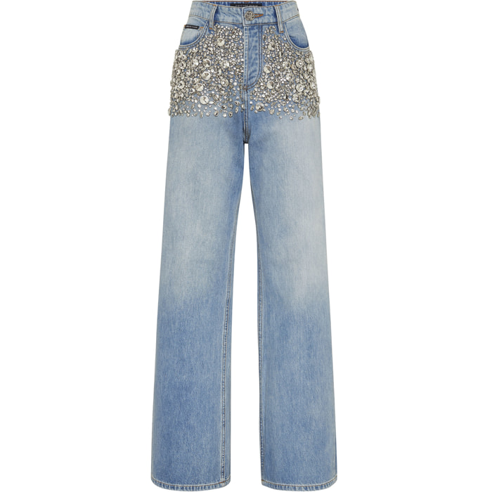 PHILIPP PLEIN Vaqueros Skater fit