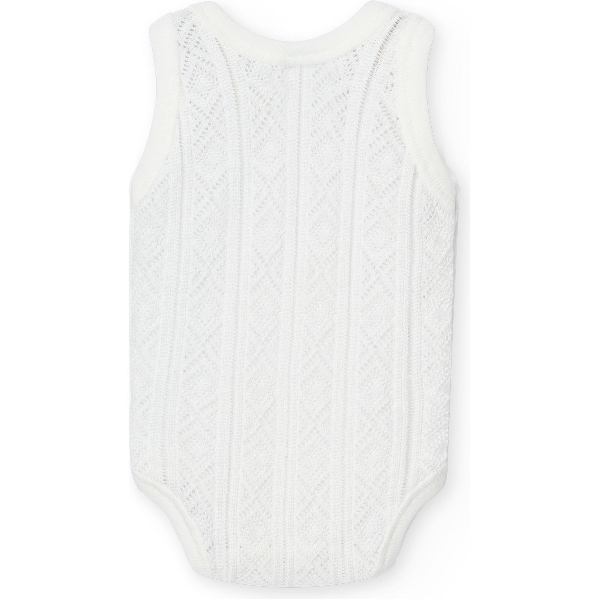 Body bebé tirantes finos perlé algodón