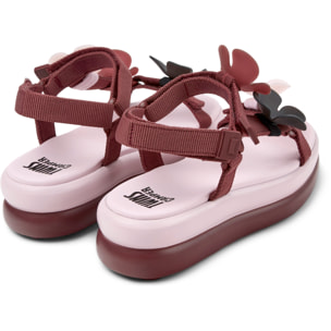 Sandalias - CAMPER Pelotas Flota Up Twins - Burdeos - Textil técnico