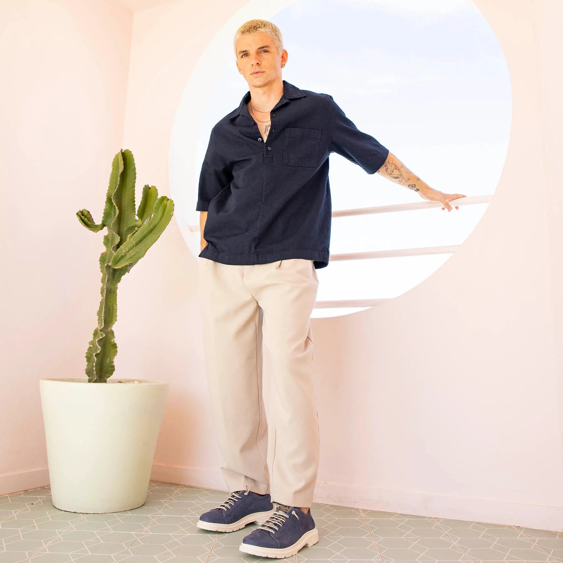 Zapatos 1897 NOBUCK DARK ORANGE/ BIRMINGHAM color Dark orange