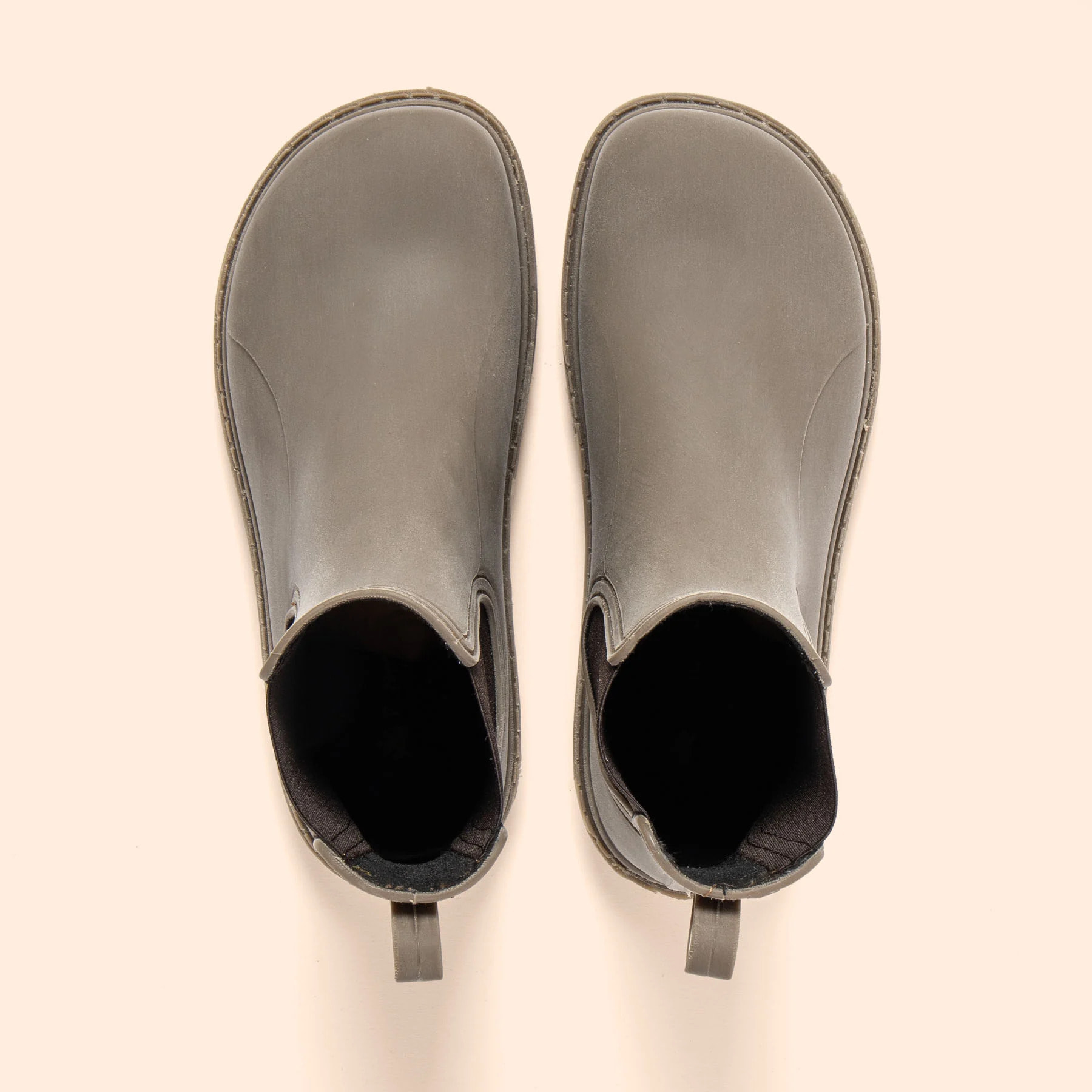 Botines NA35 RUBBER TOPO-TESTA / CHUVA color Topo-testa
