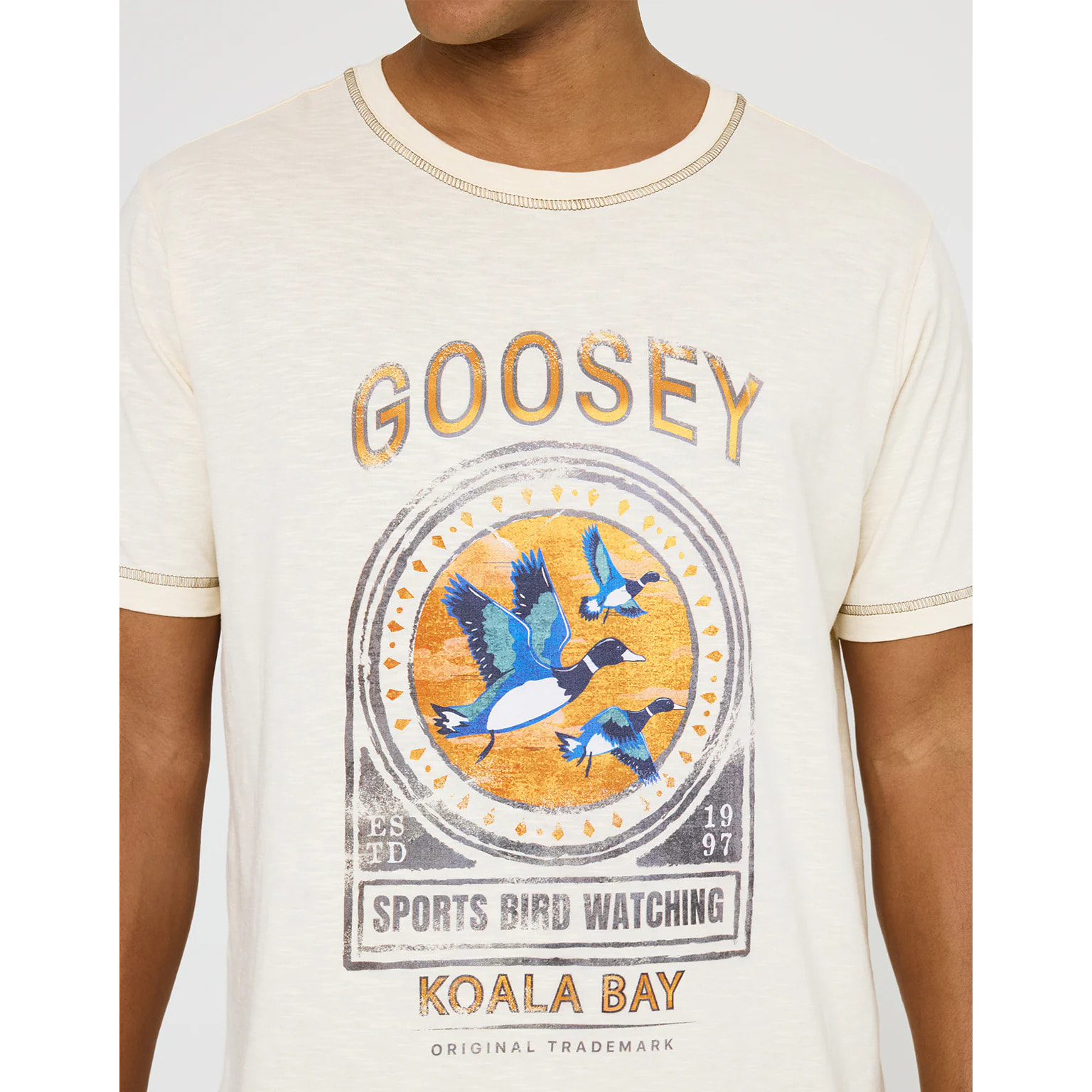 Camiseta Manga Corta Estampado - Goose