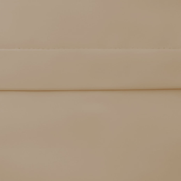 Completo Lenzuola Estate/Inverno 100% Raso Cotone Tinta Unita Beige 02 GI