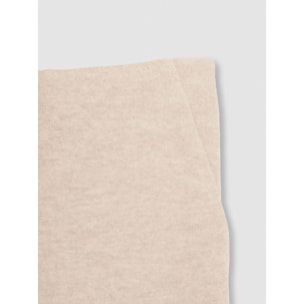 Pantalón largo angorina liso beige