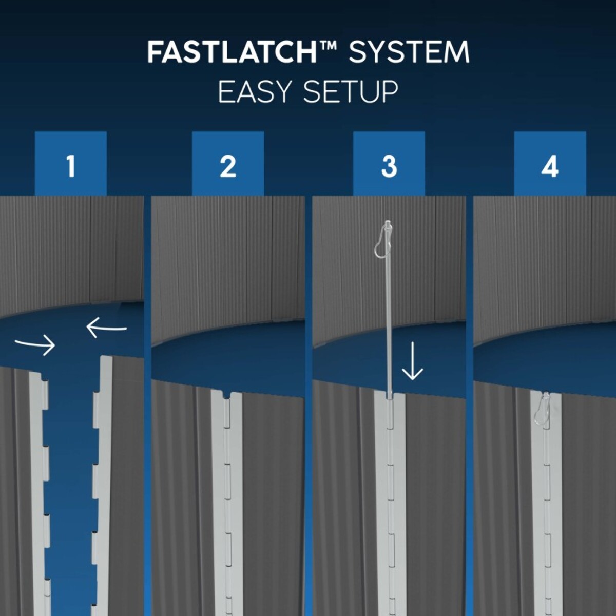 Bestway Piscine hors sol Ronde Hydrium™ 732 x 132 cm