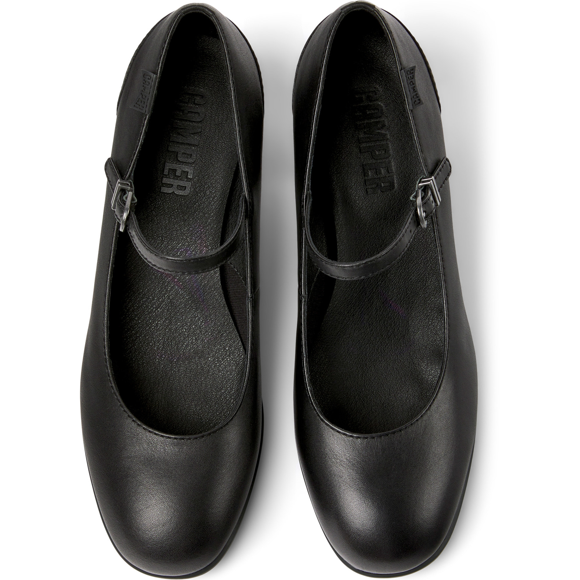 Zapatos de tacón - CAMPER Katie - Negro - Cuero liso