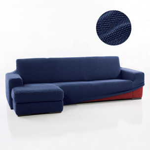 Funda para Chaise Longue izquierdo (visto de frente) brazo largo SÚPER ELÁSTICA modelo HELENA