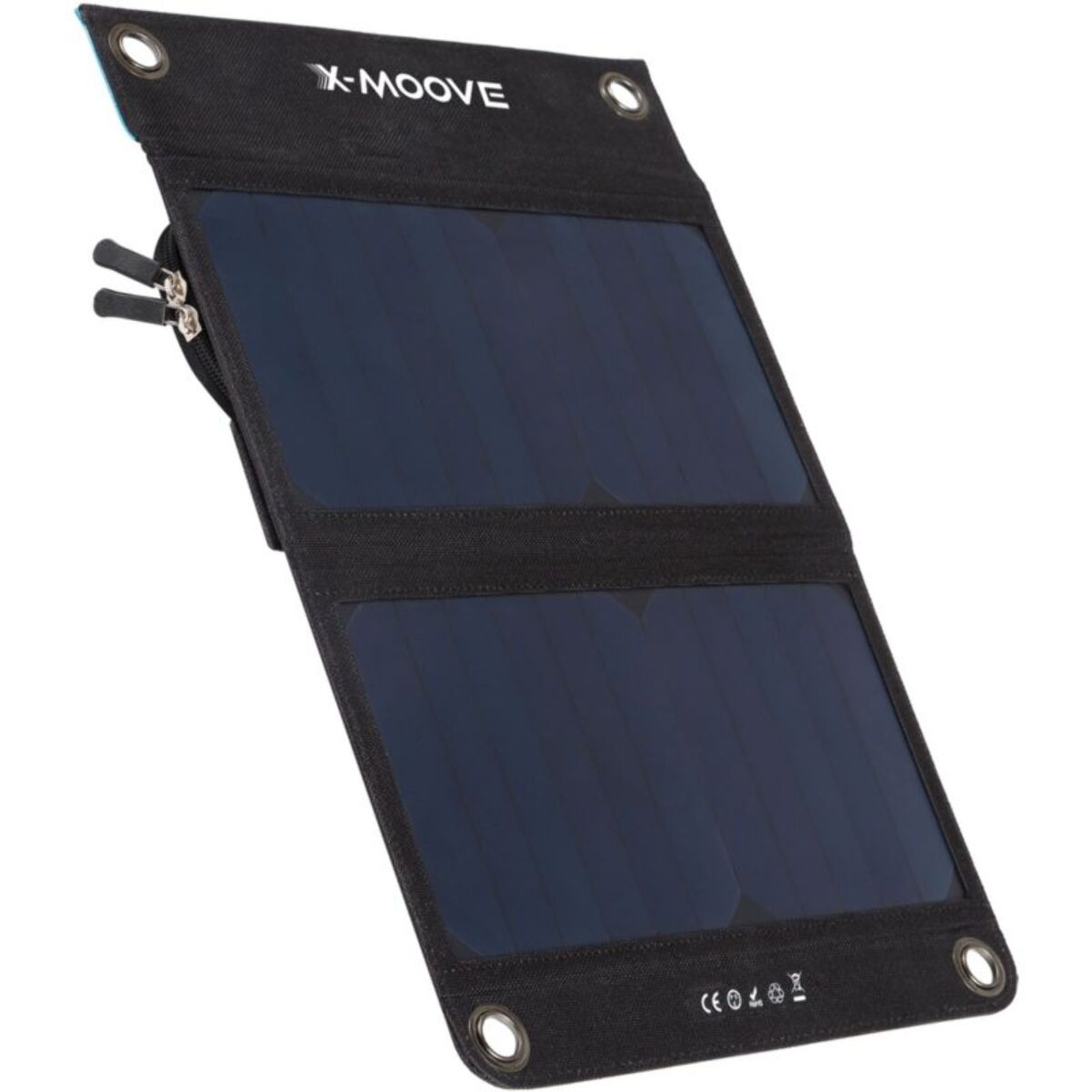Batterie externe XMOOVE Panneau solaire 12W + batterie intégrée