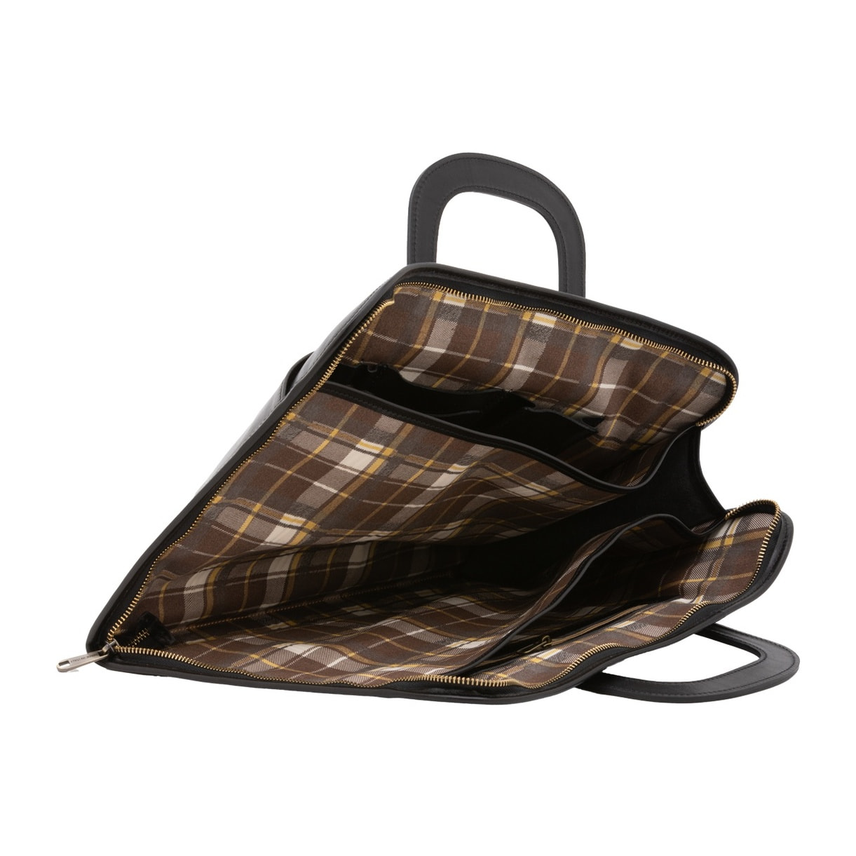 Borsa da lavoro uomo in vera pelle - Modello False - 100% Made in Italy - 40.0 x 30.0 x 6.0 cm