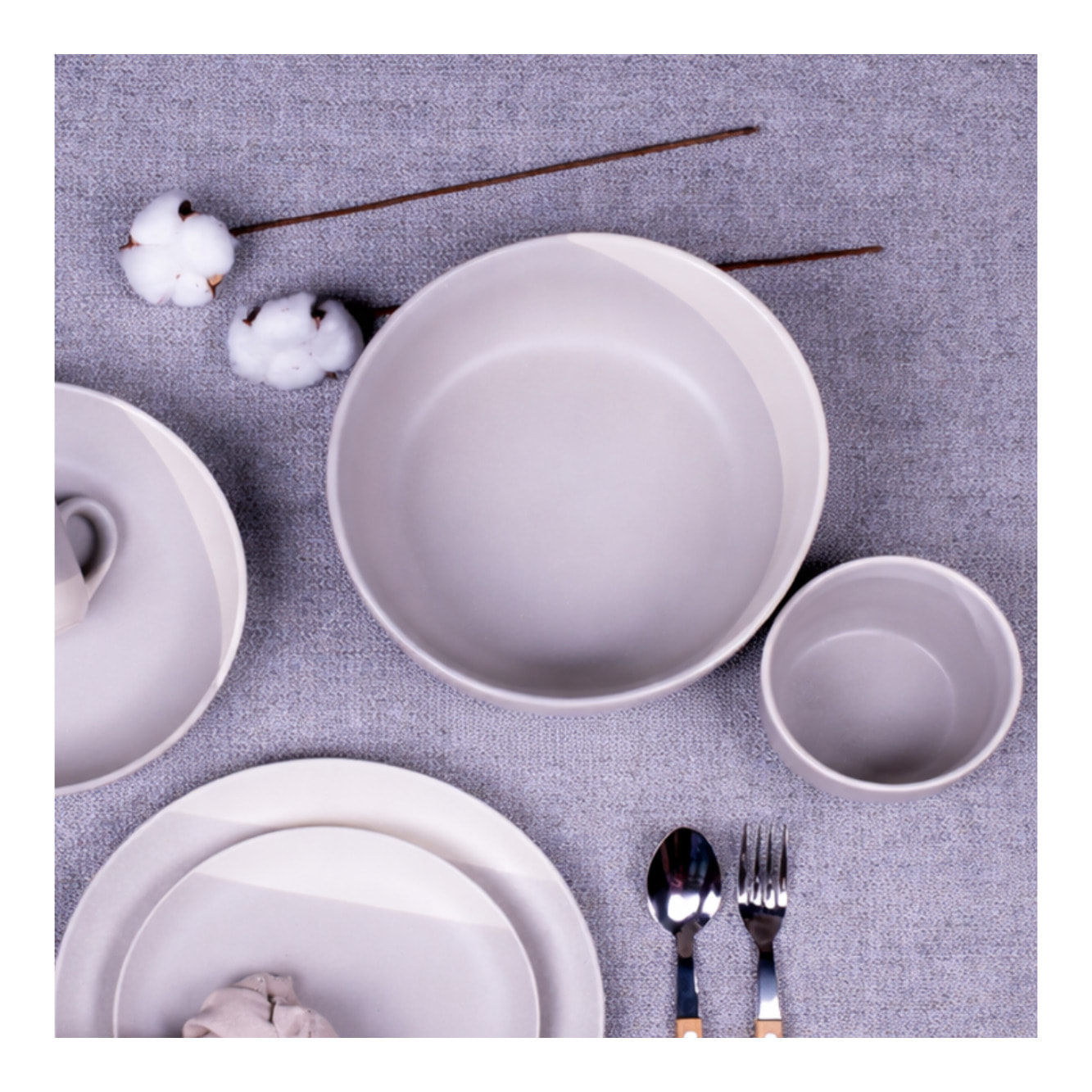 Lot de 6 bols médiums, TERRE DE SIENNE