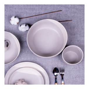 Lot de 6 bols médiums, TERRE DE SIENNE