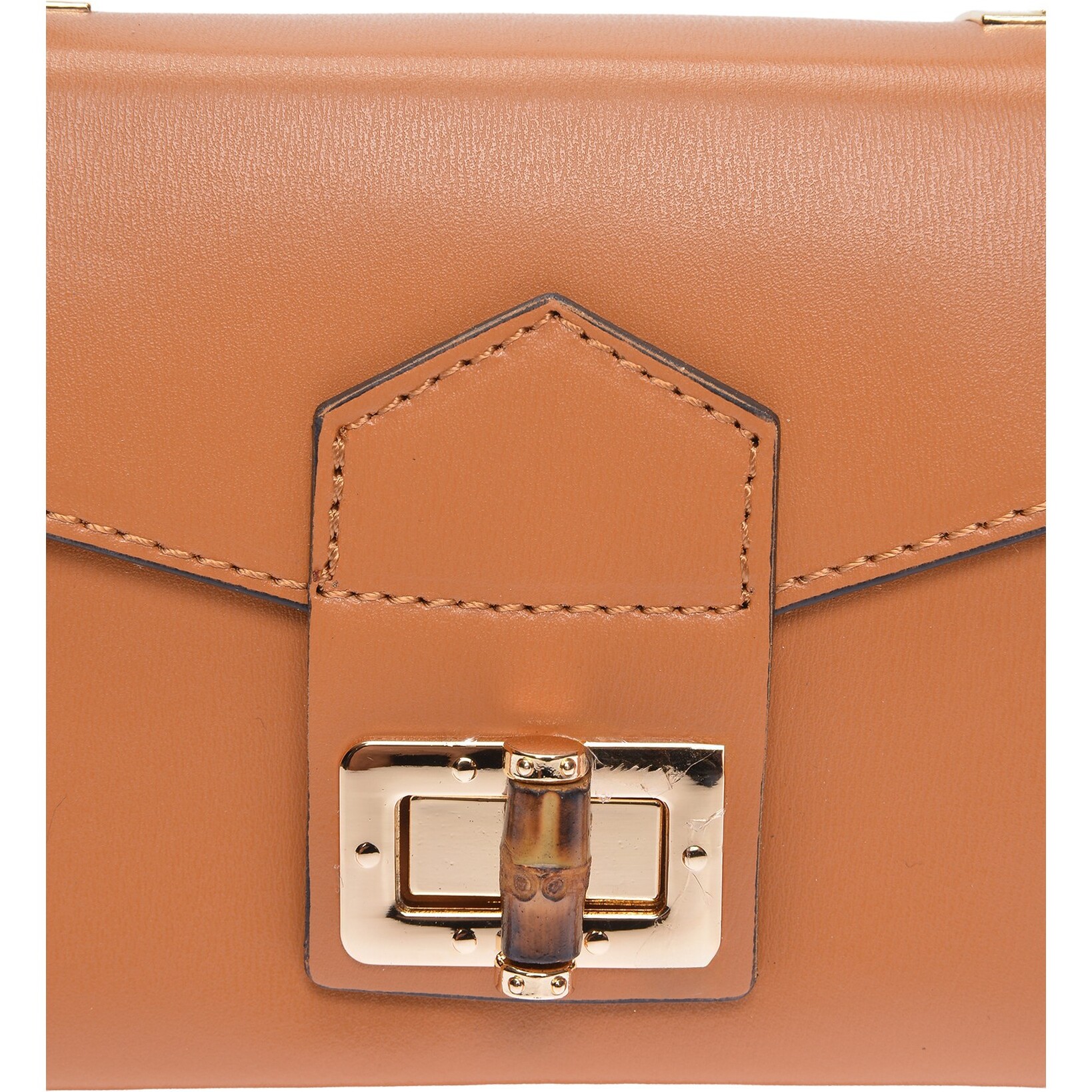 Borsa a mano Anna Luchini Cammello