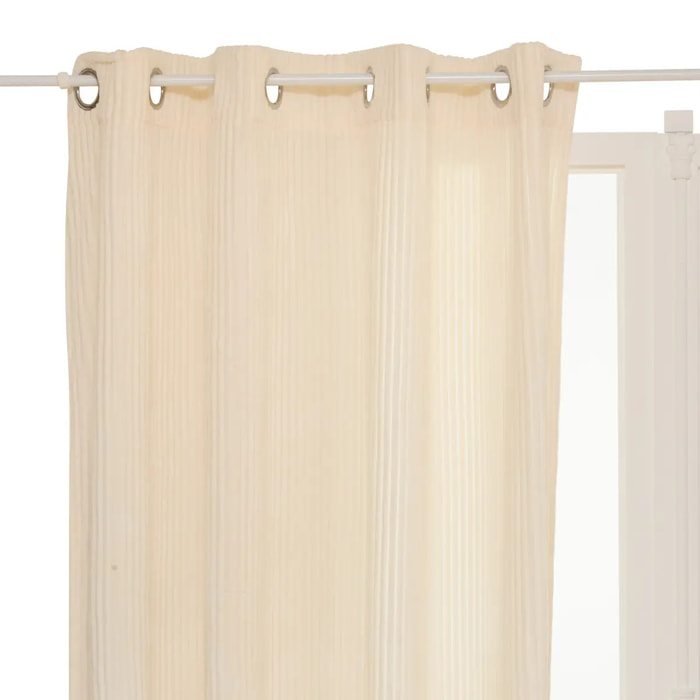 Rideau Arum ivoire 140x260cm