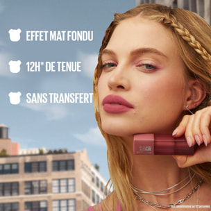Maybelline New York - Coffret Superstay Teddy Tint - 3 Blush à lèvres: Baby Tee, Petalcore, Wild at Heart