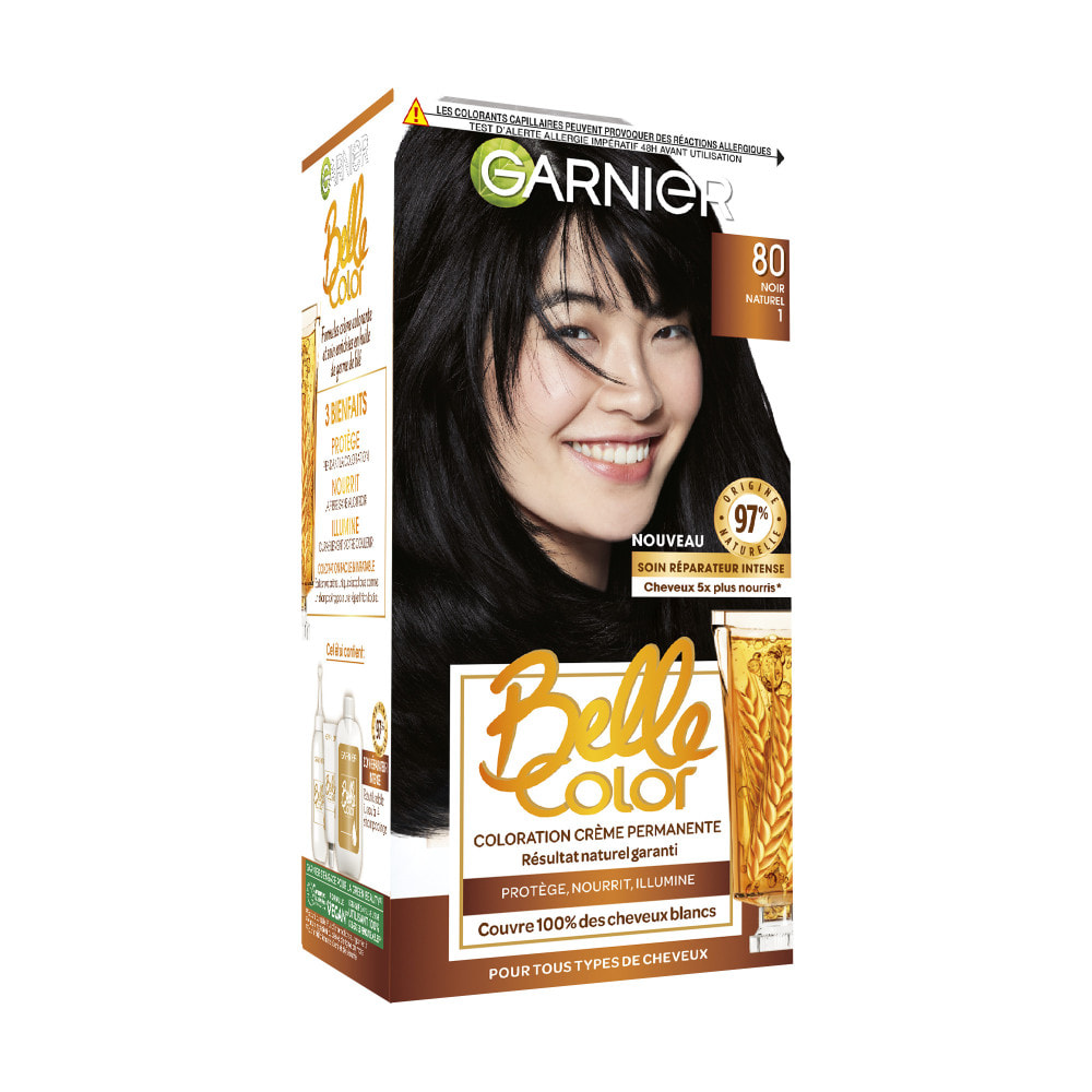 Lot de 6 - Garnier Belle Color Coloration 80 Noir Naturel