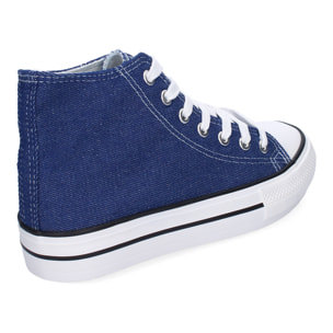 Bamba Abotinada para Mujer, Comodas y con Cierre de Cordones