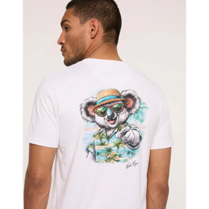 Camiseta Manga Corta Blanco - Higgins