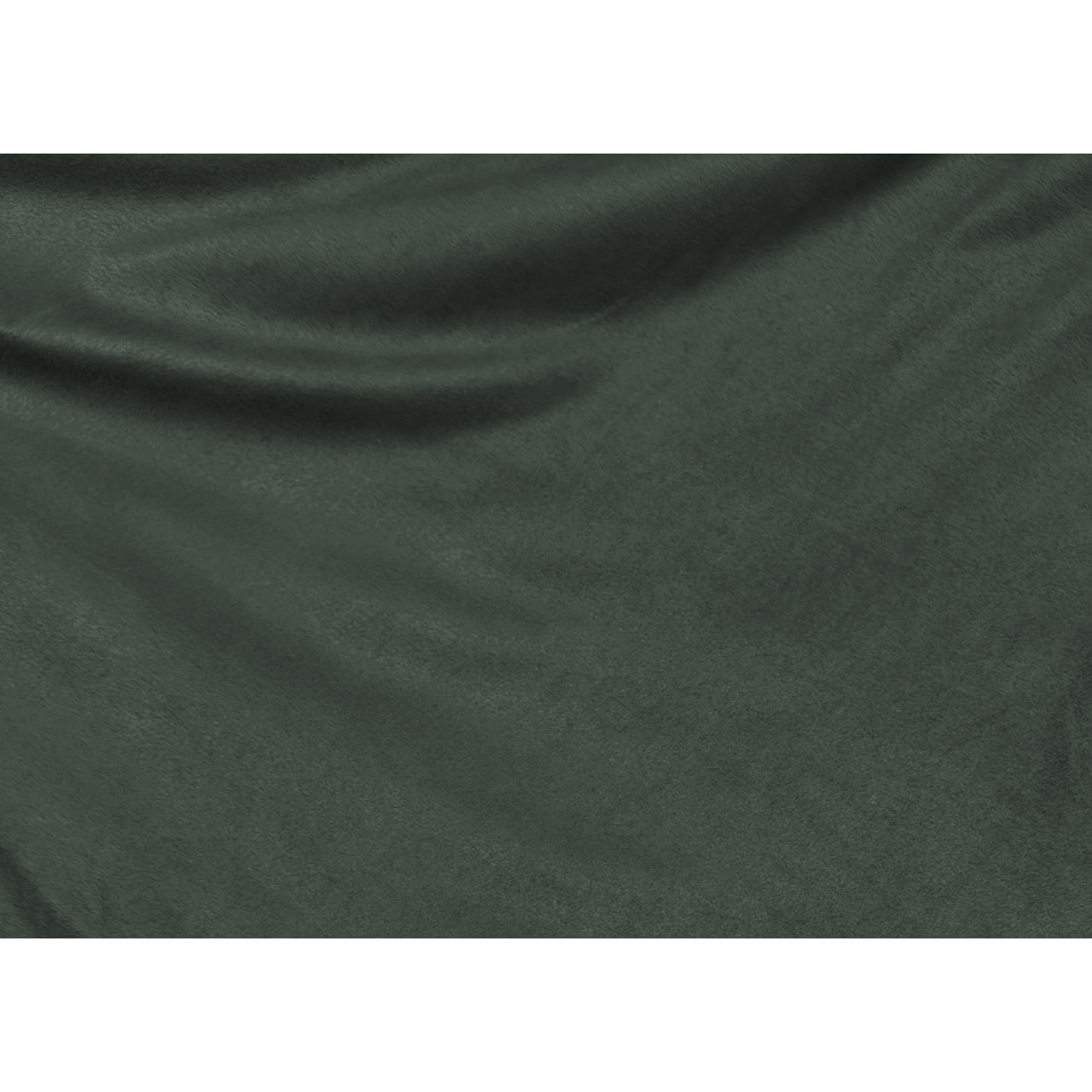 Vestiletto Giroletto Effetto Velluto Estensibile Tinta Unita Matrimoniale Perfetto Verde Sottobosco