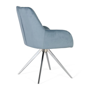 Set de 2 sillones - 86x55x61cm