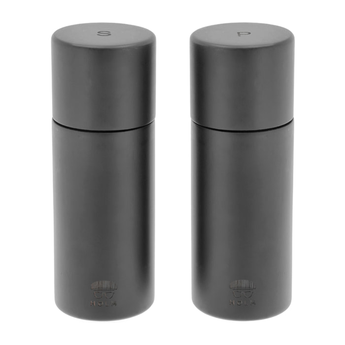 Ensemble de moulins à sel et à poivre en acacia