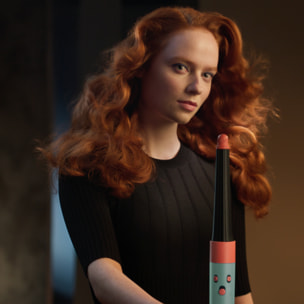 Multi-styler asciugacapelli Dyson Airwrap i.d.™ per capelli lisci e ondulati in Acquamarina/Tangerine | Ricondizionato