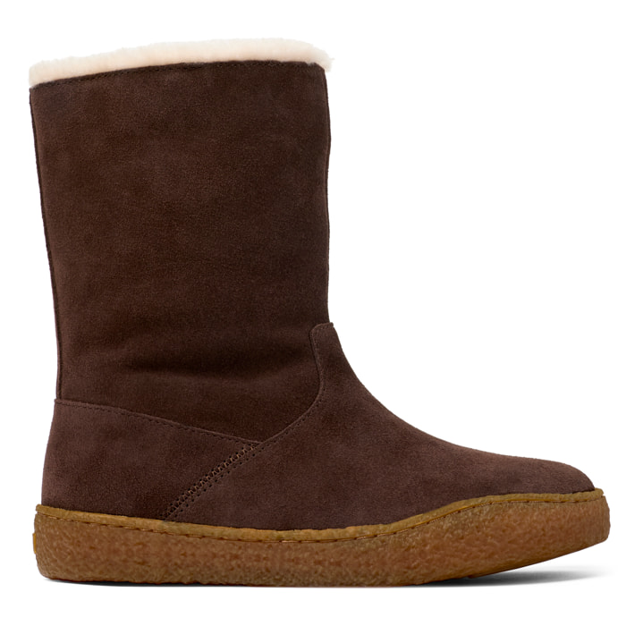 Botines - CAMPER Peu Terreno - Marron - Piel de ante