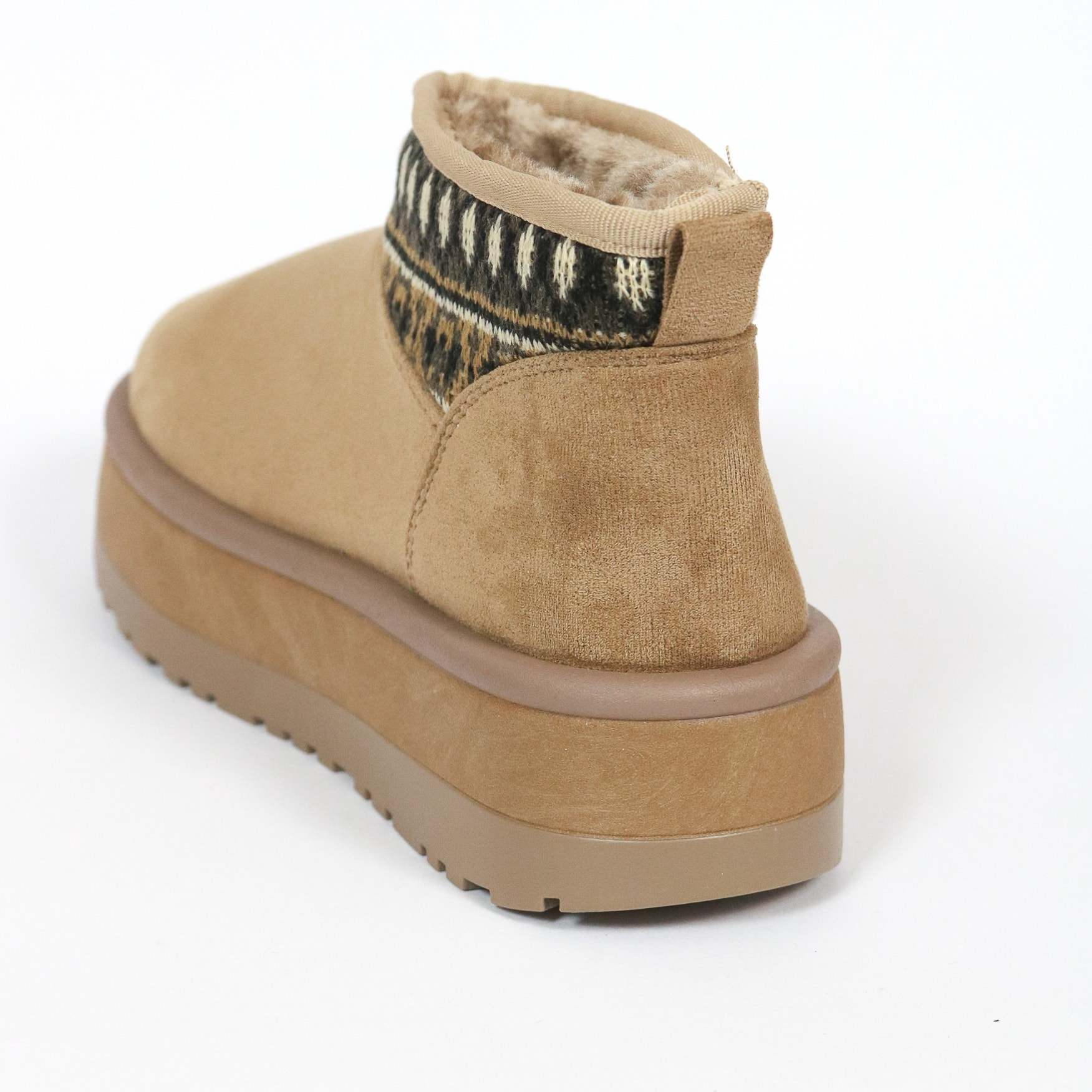 STIVALETTO MAMMUT BORDATO CHOCOLA' KHAKI