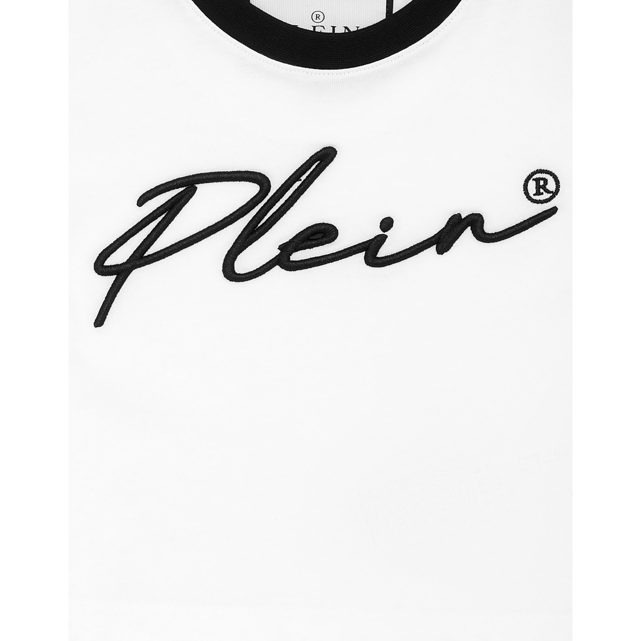 PHILIPP PLEIN Camiseta Cuello Redondo Ss SIGNATURE