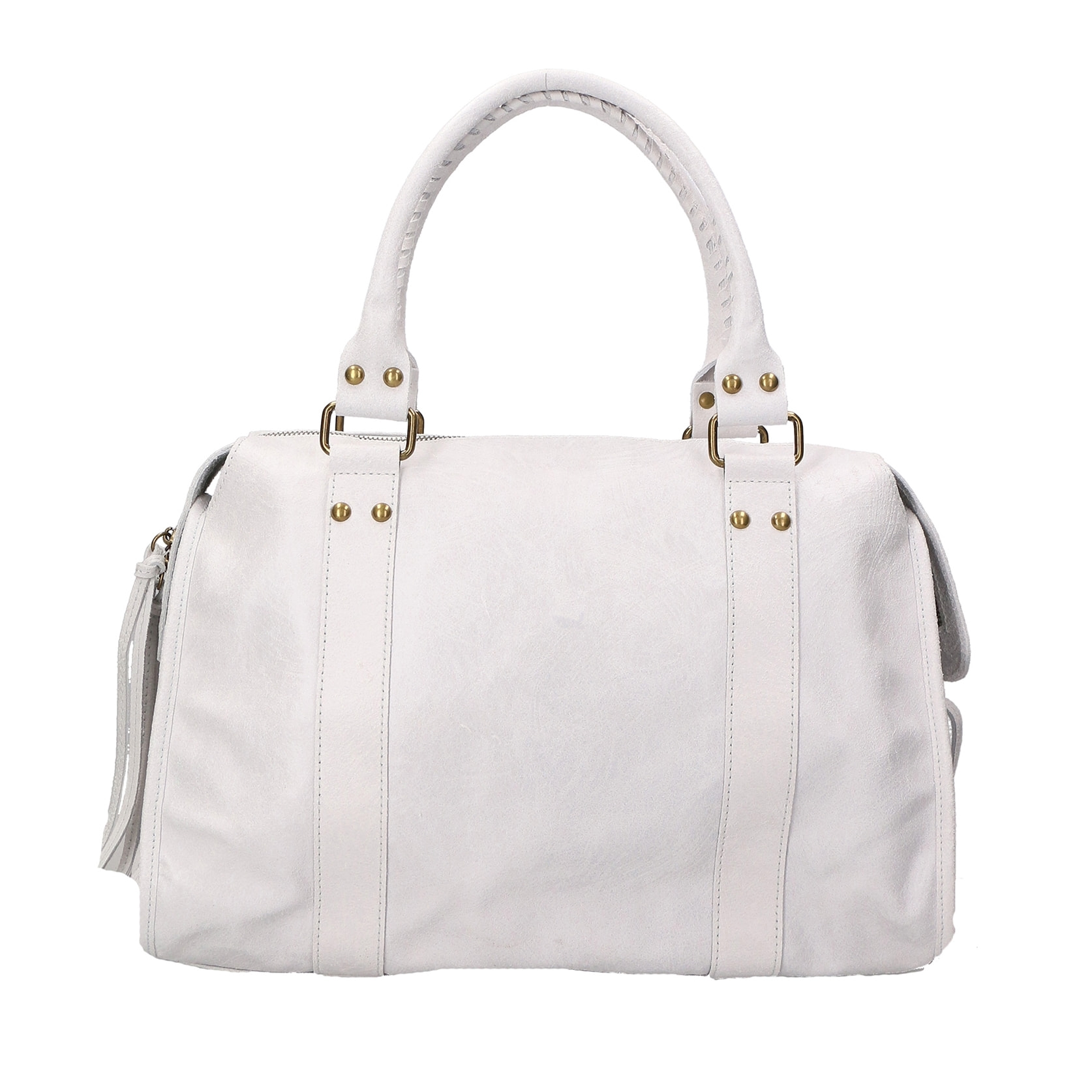 Borsa a spalla da donna - Modello Elara - Vera pelle - 41.0 x 28.0 x 13.0 cm