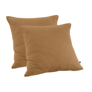 Taie d'oreiller 60x60 cm en gaze de coton - GAIA