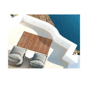 VELVET Alfombra de exterior abstracta cobre, varias medidas disponibles.