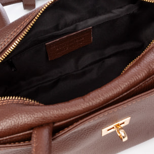 Baranzate bolso de hombro mujer. Piel auténtica Dollaro.