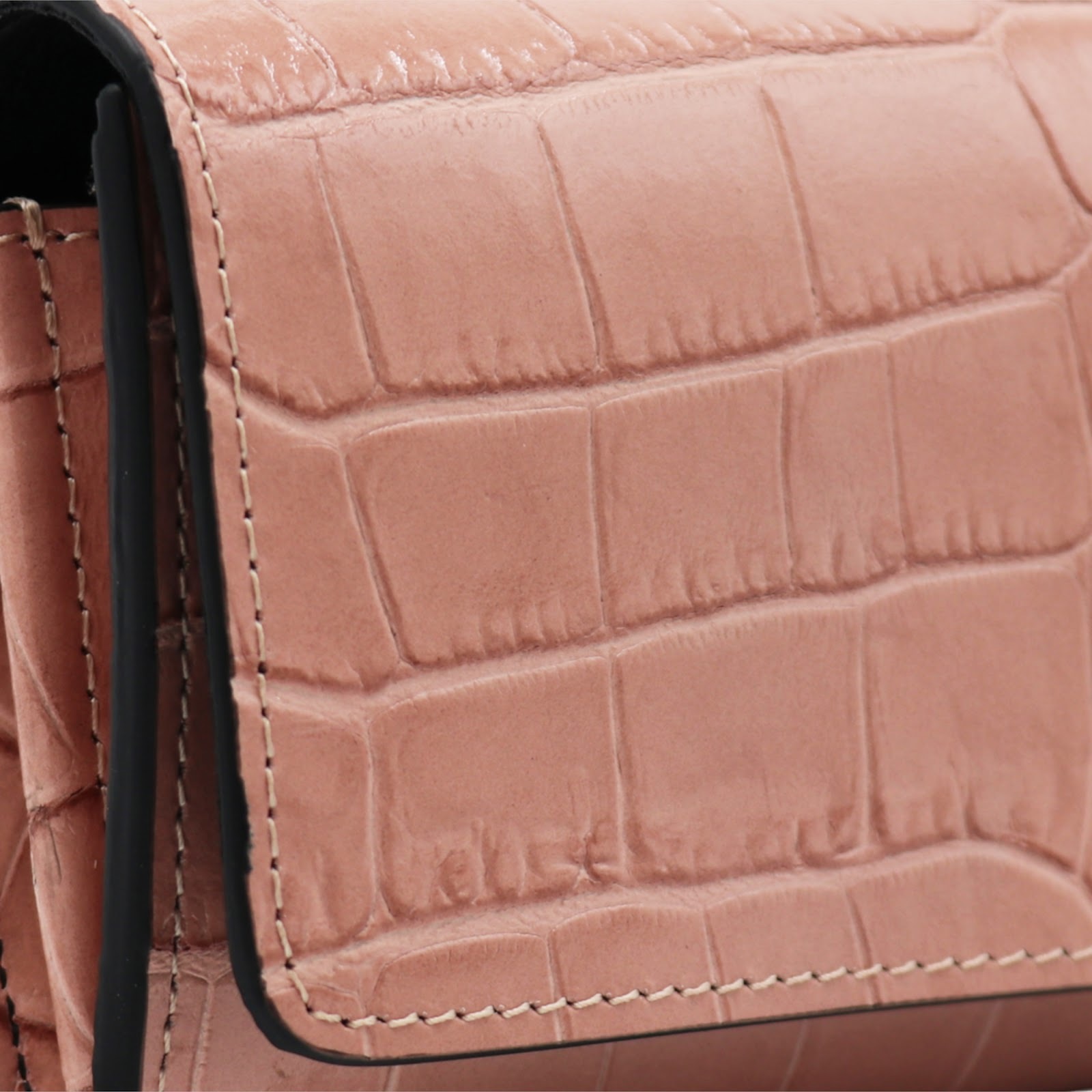 Portafoglio Cheval Firenze Cosmo Mini Croc Rosa