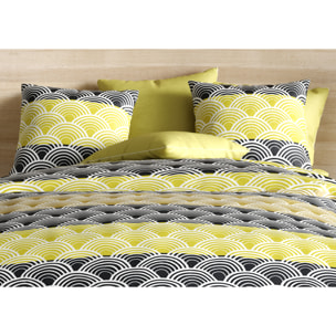 Parure Housse De Couette 2pcs 100%microfibre 60gsm Hiko