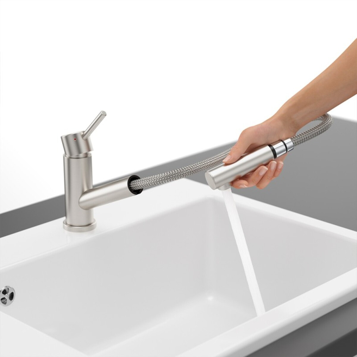 Robinet cuisine rabattable VILLEROY ET BOCH Como Shower window