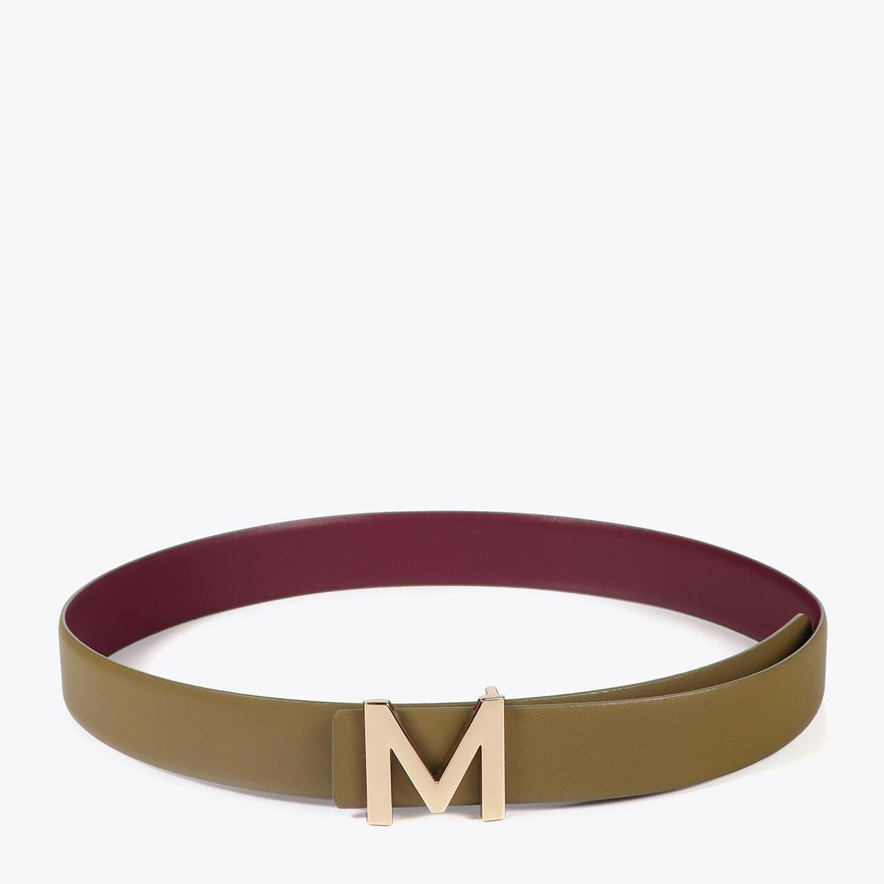 Cintura reversibile con fibbia M