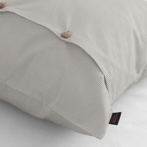 Taie d'oreiller en jacquard Jávea pequeña Gris