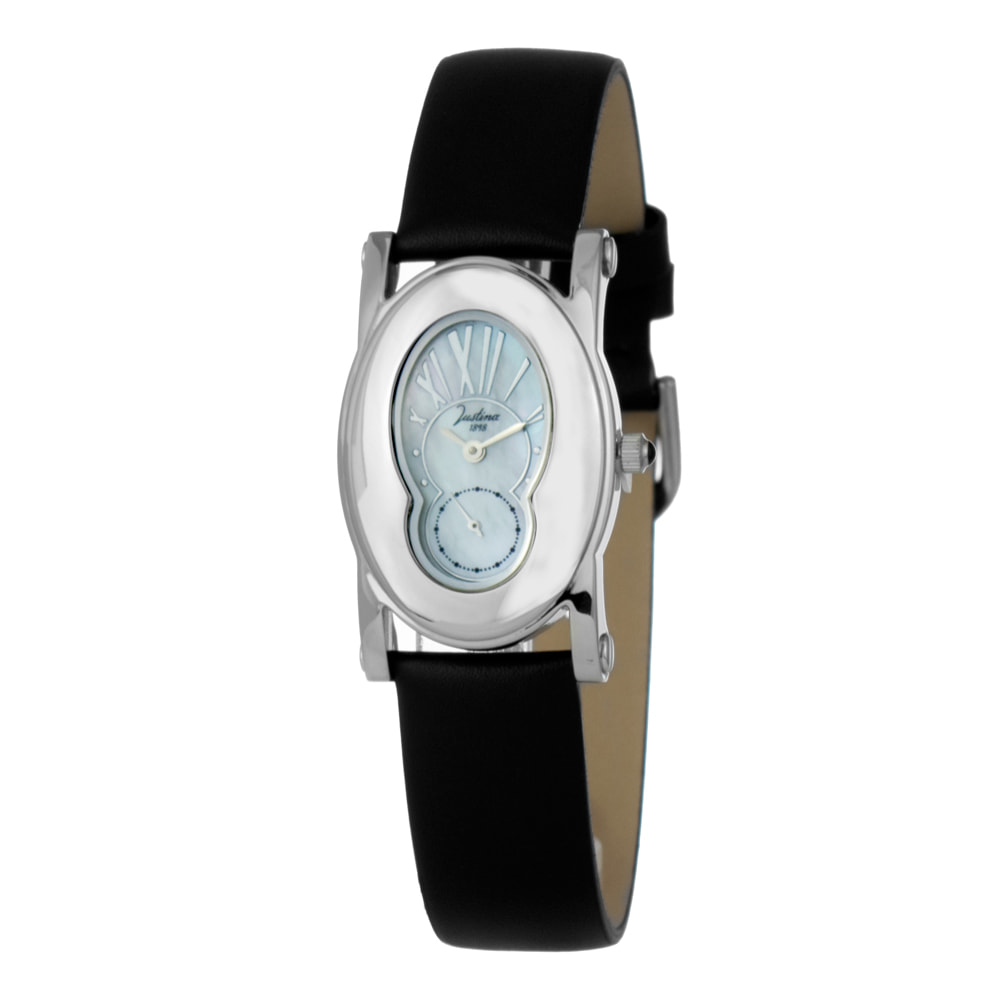 Reloj Justina 21817 Mujer Analogico Cuarzo con Correa de Piel